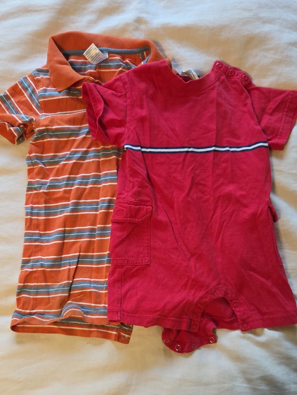 Gymboree Cotton Boys Shorts Rompers 2T